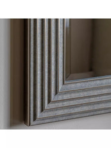 Whitechapel Square Mirror - Silver