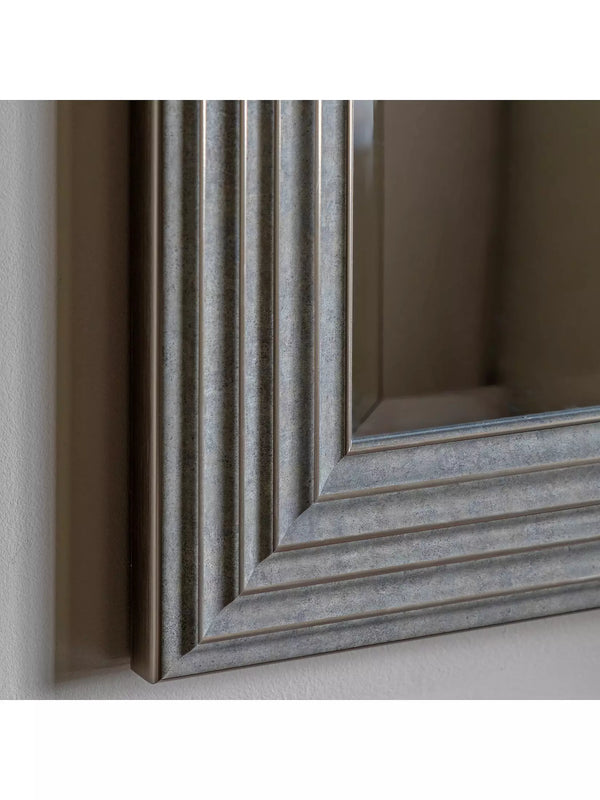 Whitechapel Square Mirror - Silver
