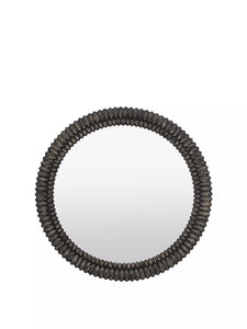 Pimlico Round Mirror - Black
