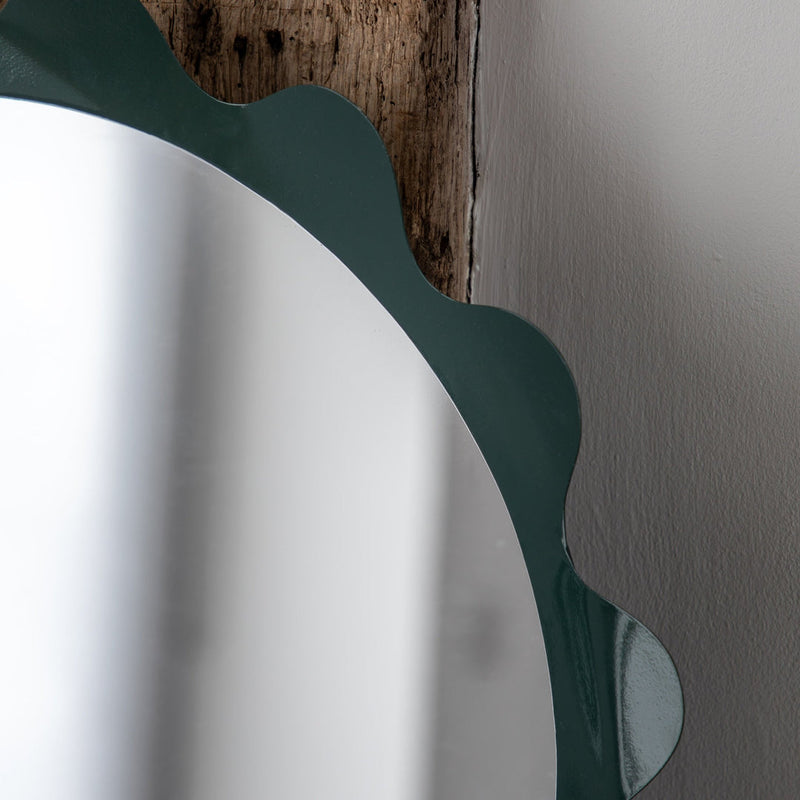 Shoreditch Round Mirror - Teal