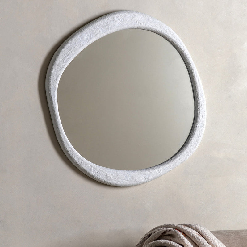 Como Round Pebble Mirror