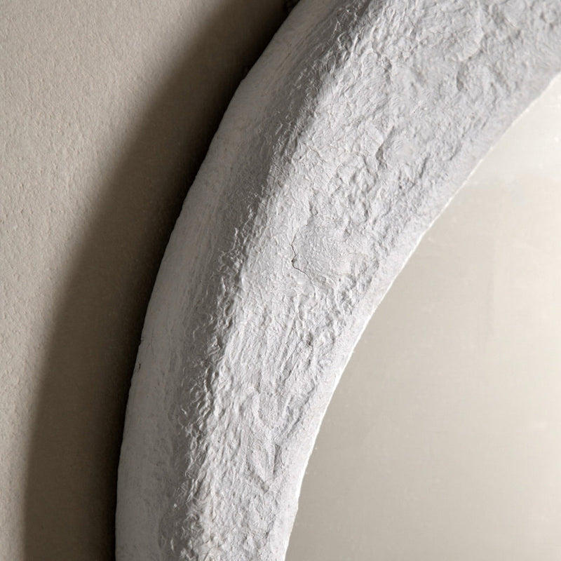 Como Round Pebble Mirror