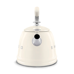 Smeg WKF01CR 50's Retro Style Whistling Kettle - Cream