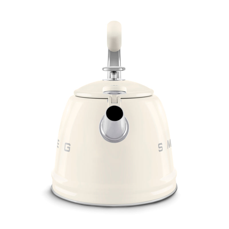 Smeg WKF01CR 50's Retro Style Whistling Kettle - Cream