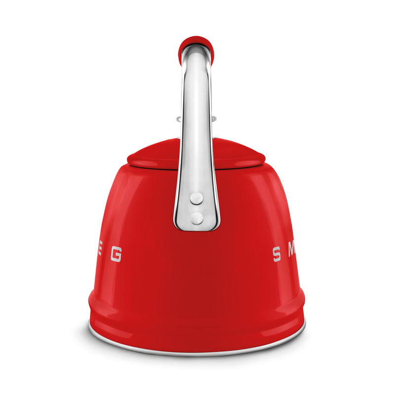 Smeg WKF01RD 50's Retro Style Whistling Kettle - Red