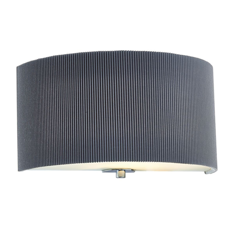 dar lighting ZAR0139 Zaragoza Wall Bracket Grey