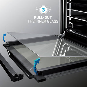 Indesit IS5G4PHSS/UK 50cm Dual Fuel Single Oven Freestanding Cooker