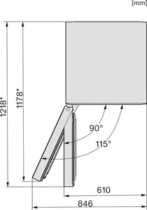 Miele FNS 4382 D wh Tall Freezer