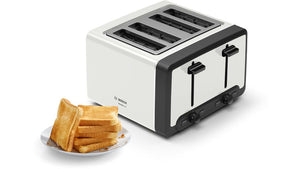 Bosch TAT5P441GB 4 Slice Toaster - White