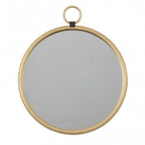 Bayswater Round Mirror - Gold