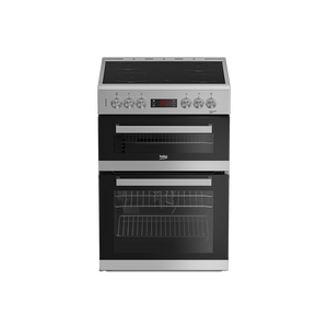 Beko EDC634S 60cm Electric Double Oven Freestanding Cooker