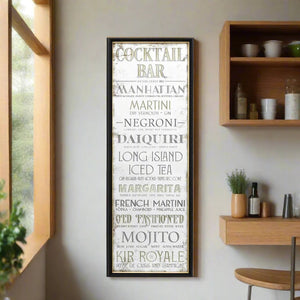 Cocktail Bar Mirror