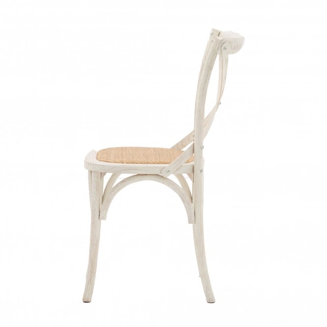 Cafe Dining Chair - White (2 Pack)