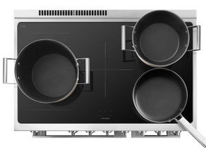 Smeg CPF92IMWH 90cm Portofino Induction Range Cooker - White