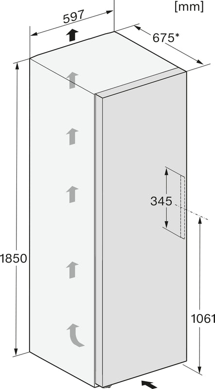 Miele FNS 4382 D wh Tall Freezer