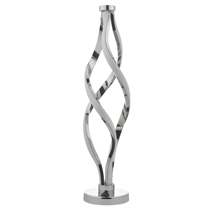 dar lighting JIV4268 Jive Ribbons LED Table Lamp Aluminium and Opal