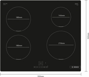 Bosch PUE611BB5E 60cm Induction Hob