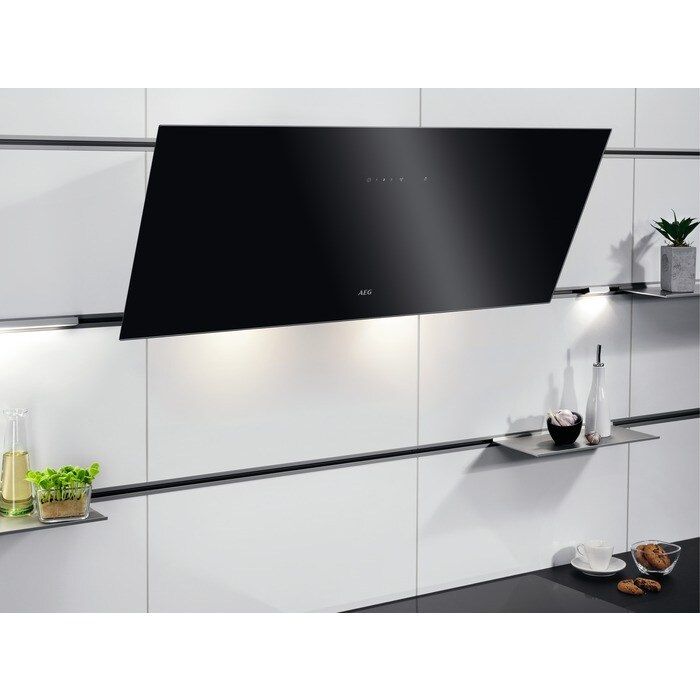 AEG DVX5961HB 90cm Angled Chimney Cooker Hood