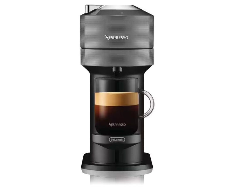 Nespresso by De’Longhi ENV120.GYAE Vertuo Next Pod Coffee Machine with Milk Frother - Grey