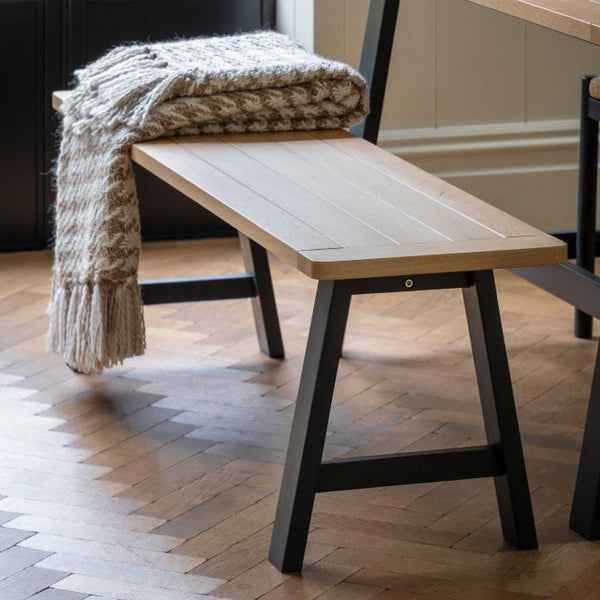 Eton Trestle Bench Meteor – Knees Home and Electrical