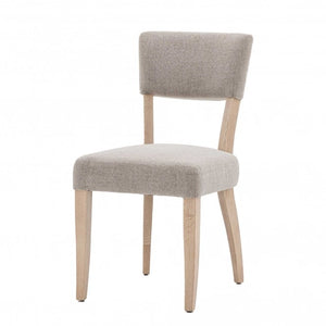 Eton Upholstered Dining Chair - Grey (2 Pack)