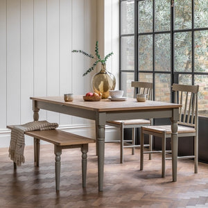 Eton Extendable Dining Table - Grey