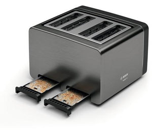 Bosch TAT5P445GB 4 Slice Toaster - Grey