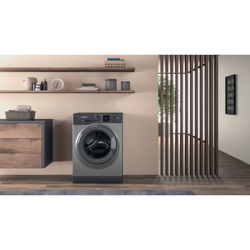 Hotpoint NSWF 945C GG UK N 9kg 1400 Spin Washing Machine