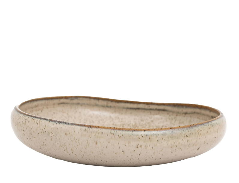 Speckle Glaze Pasta Bowl - Oatmeal (Pack of 4)