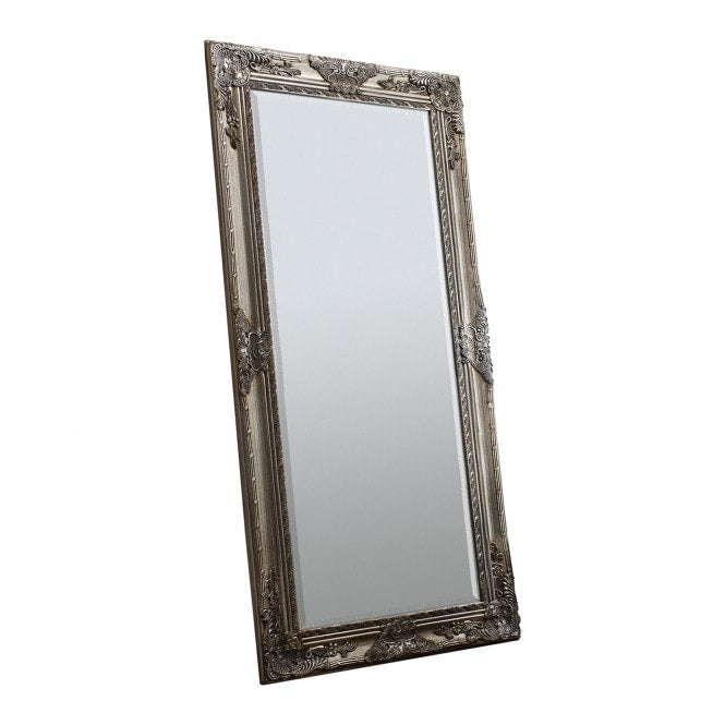 Hampshire Leaner Mirror - Antique Silver