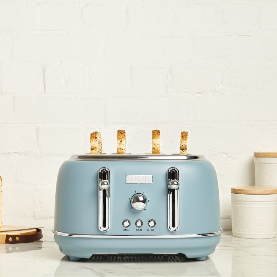 Haden 197245 Highclere 4 Slice Toaster - Blue