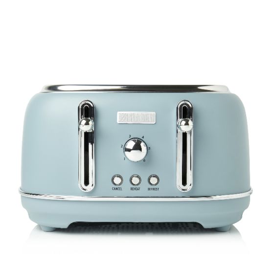 Haden 197245 Highclere 4 Slice Toaster - Blue