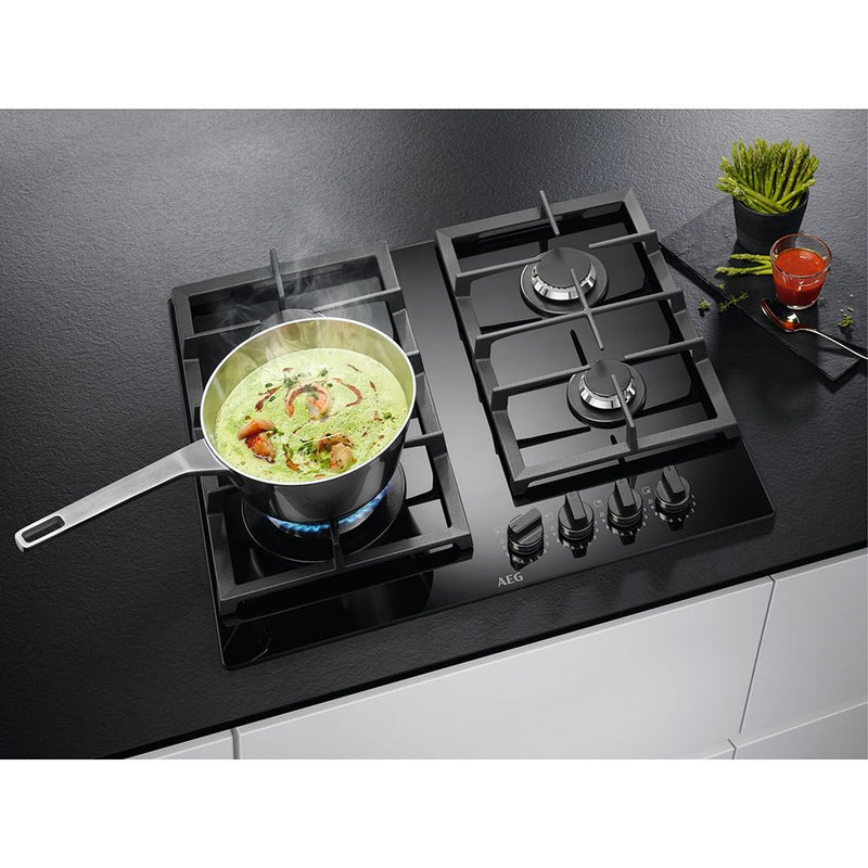 AEG HKB64420NB 60cm Gas Hob