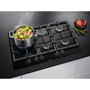 AEG HKB75820NB 75cm Gas Hob