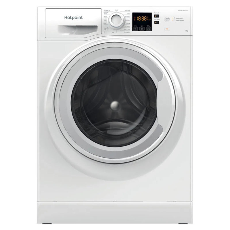 Hotpoint NSWM 1045C W UK N 10kg 1400 Spin Washing Machine