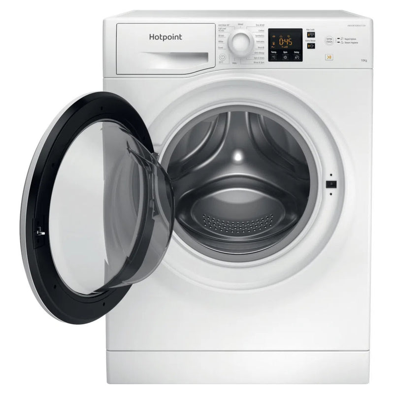 Hotpoint NSWM 1045C W UK N 10kg 1400 Spin Washing Machine