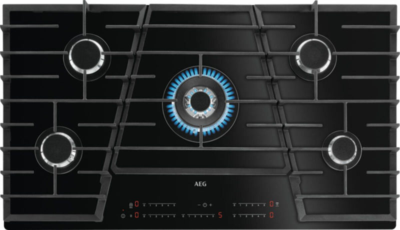 AEG HVB95450IB 90cm Gas Hob