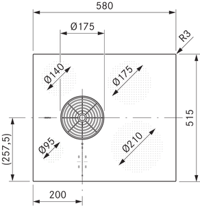 Bora PURSA 60cm Induction Venting Hob - Recirculation