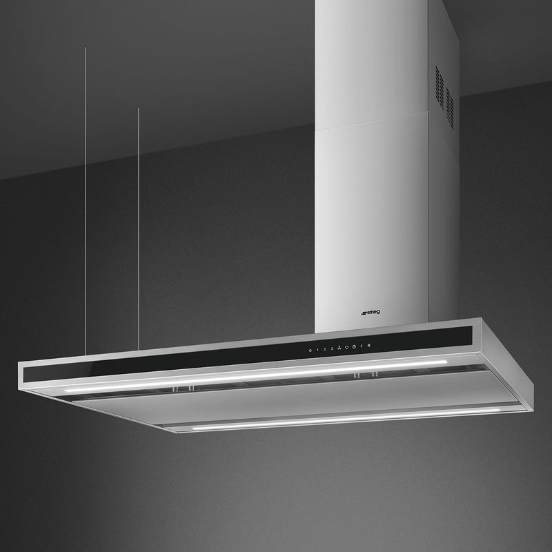 Smeg KLTI12L4X 120cm Island Cooker Hood