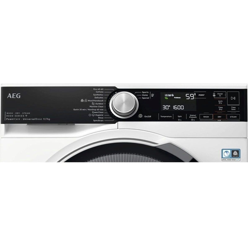 AEG LWR8516L6UD 11kg/7kg 1600 Spin Washer Dryer