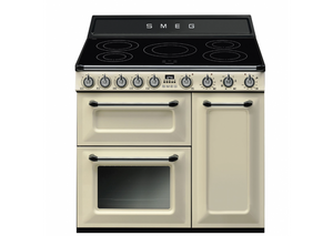 Smeg TR93IP2 Victoria 90cm Induction Range Cooker - Cream