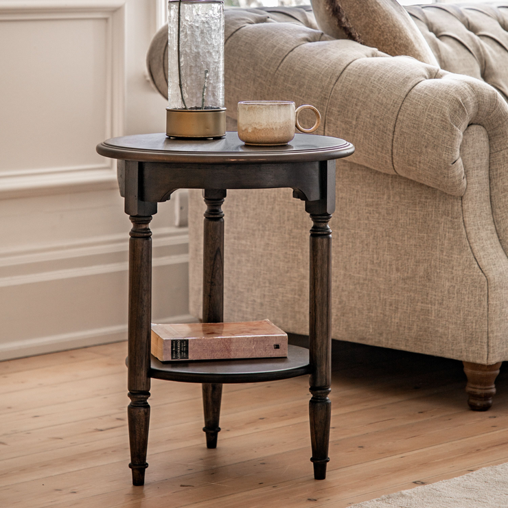 Madison Wooden Side Table - Coffee