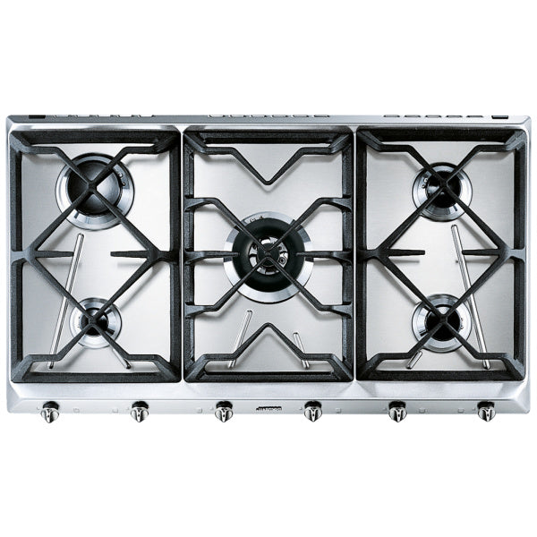 Smeg SRV596GH5 90cm Gas Hob