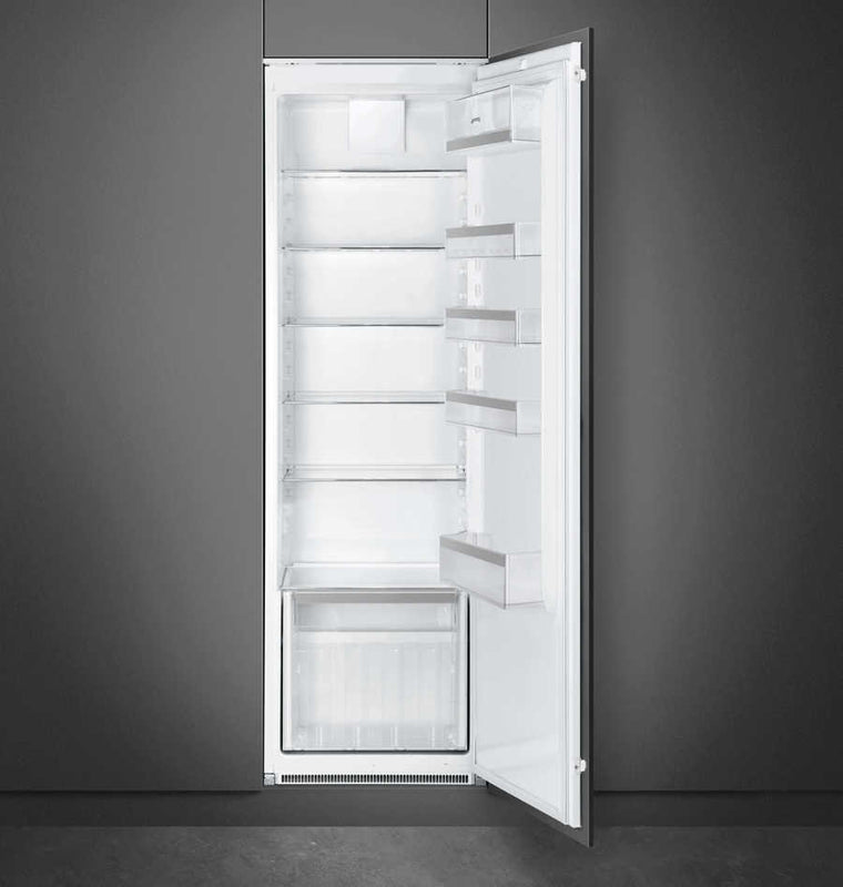 Smeg UKS8L1721E Integrated In Column Larder Fridge
